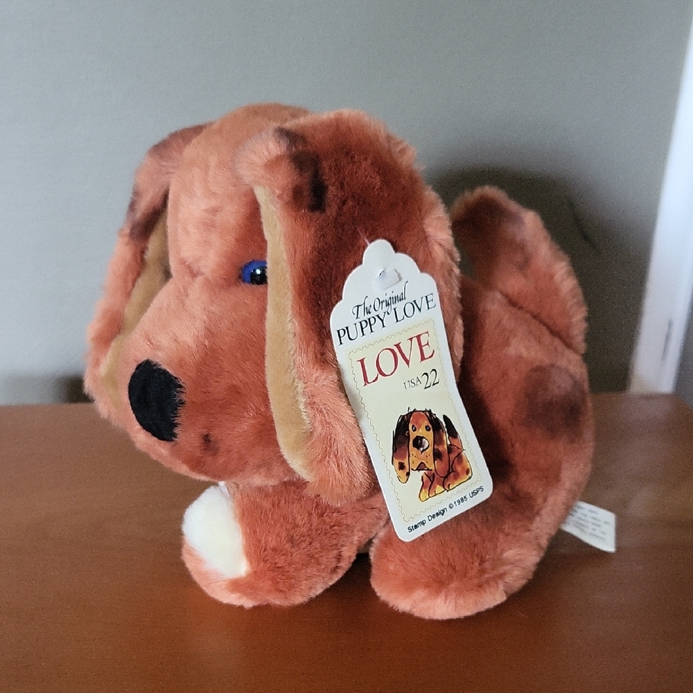 Plush Dog Toy - Brown
